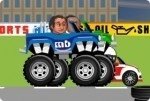 Motorrennen mit Köpfen Motorrennen mit Köpfen