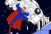 Superman ausmalen Superman ausmalen