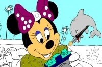 Minnie Maus ausmalen 4