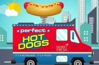 Perfekter Hotdog