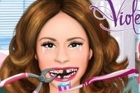 Violetta beim Zahnarzt